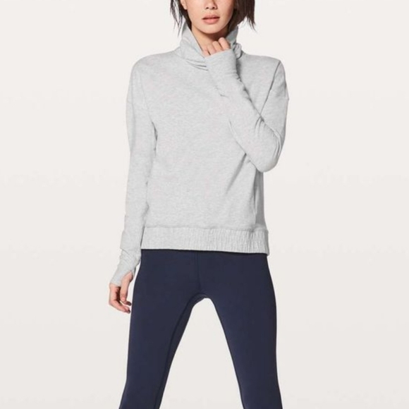 lululemon stress less pullover
